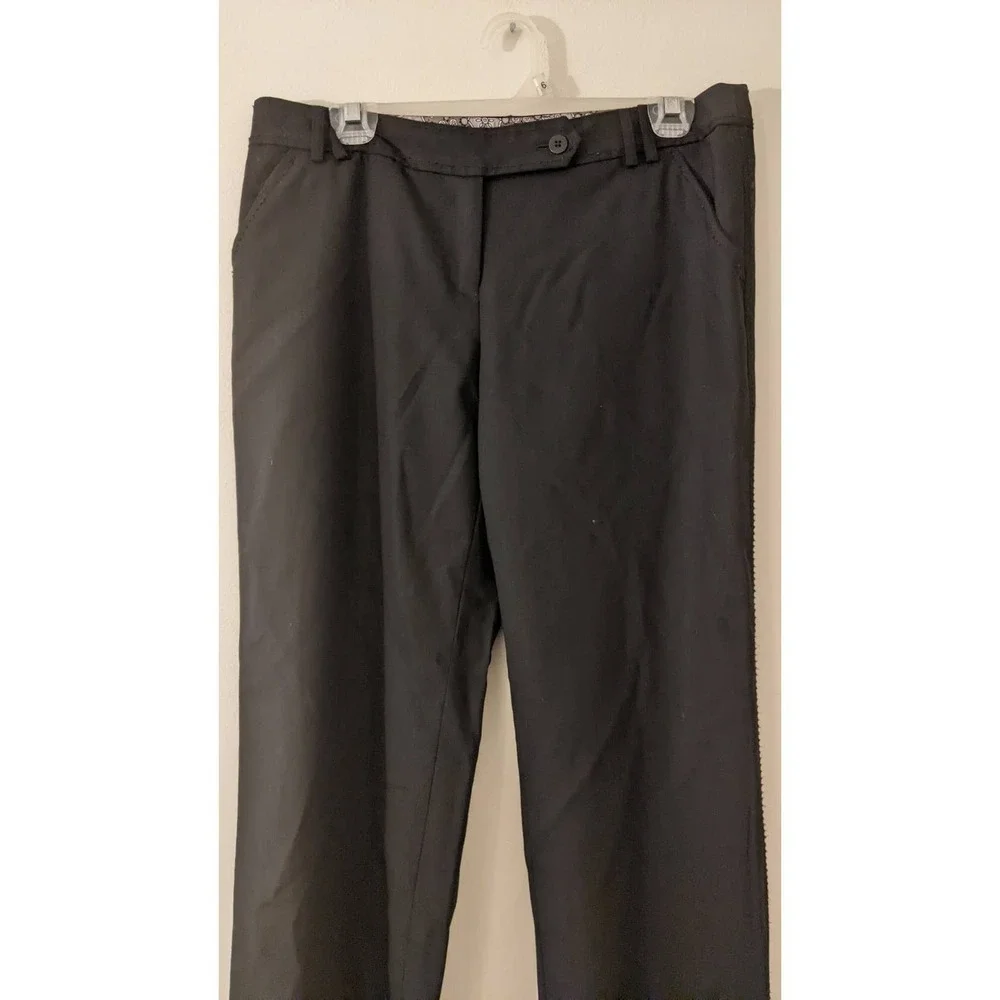 Ted Baker London Black Suit Pants Size 3, Wool Shell, Vintage, Classic